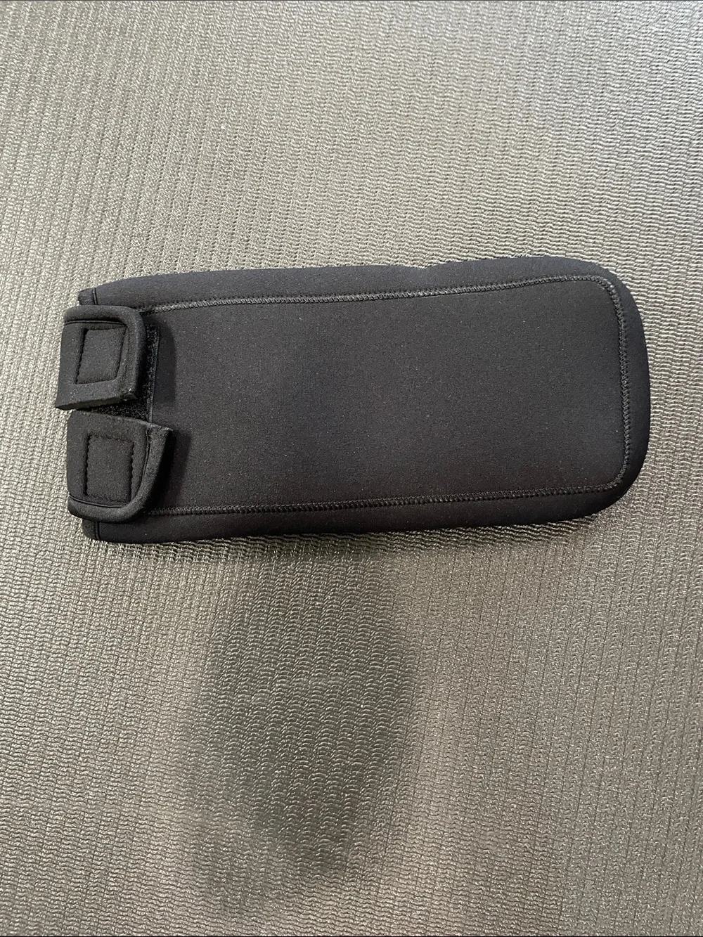 Black Neoprene Travel Pouch
